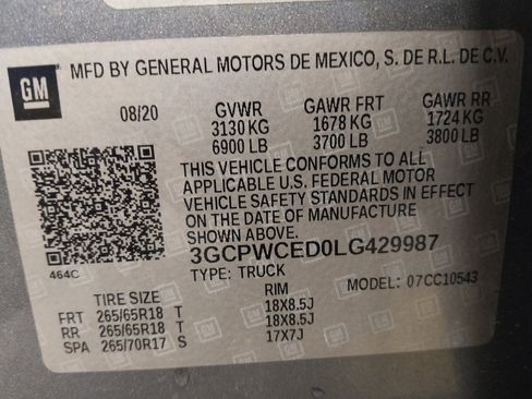Used 2020 Chevrolet Silverado 1500 LT w/ Texas Edition RWD image 33