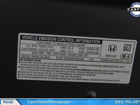 Certified 2024 Honda Odyssey EX-L image 30
