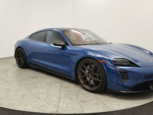 Used 2021 Porsche Taycan Turbo S AWD/4WD image 7