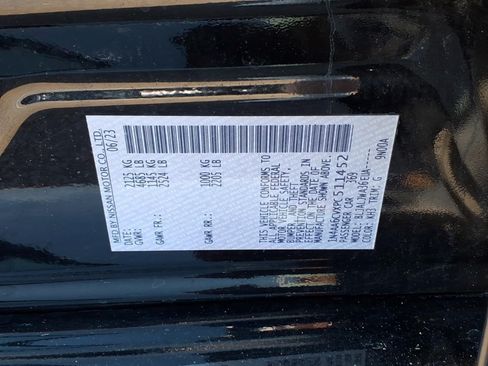 Certified 2023 Nissan Maxima SV w/ Floor Mat Group FWD image 28