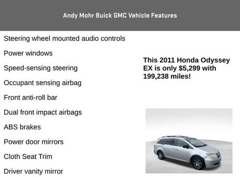 Used 2011 Honda Odyssey EX image 8