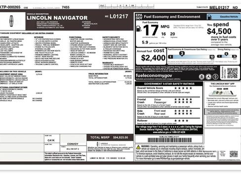 Used 2021 Lincoln Navigator L Reserve AWD/4WD image 34