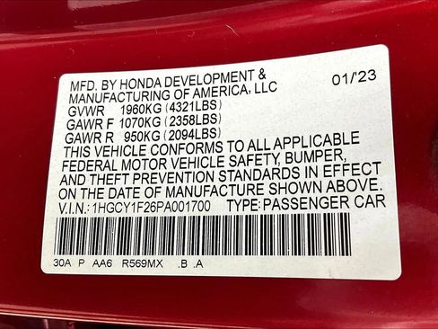 Used 2023 Honda Accord LX image 32