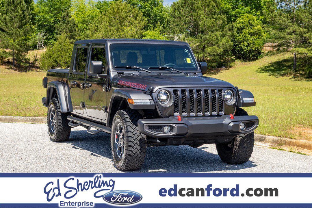 Used 2023 Jeep Gladiator Rubicon w/ LED Lighting Group AWD/4WD image 1