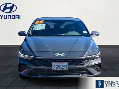Certified 2025 Hyundai Elantra Blue