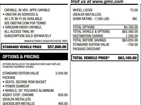 Certified 2020 GMC Yukon SLT AWD/4WD image 2