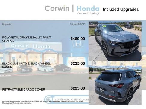 Used 2025 MAZDA CX-50 AWD 2.5 Turbo w/ Premium Pkg image 4