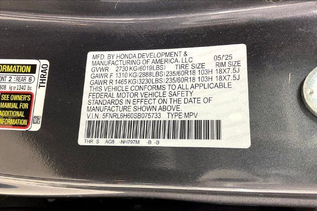 Certified 2025 Honda Odyssey EX-L image 33