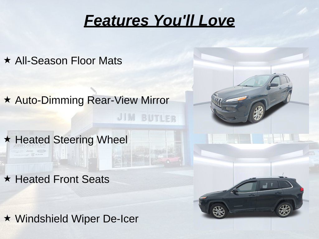 Used 2018 Jeep Cherokee Latitude Plus w/ Comfort/Convenience Group FWD image 14