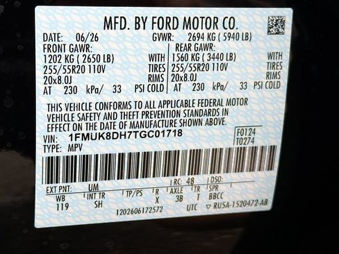 Used 2026 Ford Explorer Active w/ Active Comfort Package AWD/4WD image 35