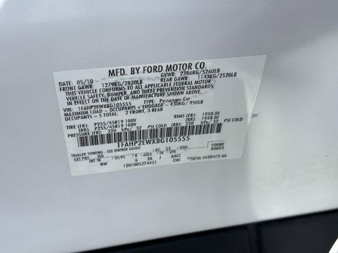 Used 2011 Ford Taurus SEL w/ 202A Rapid Spec Order Code FWD image 24