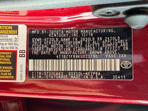Used 2019 Toyota Avalon Limited FWD image 26
