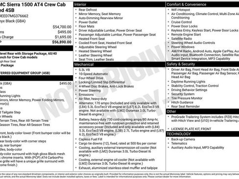 Used 2021 GMC Sierra 1500 AT4 image 10