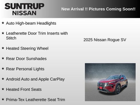 Used 2025 Nissan Rogue SV w/ SV Premium Package FWD image 12