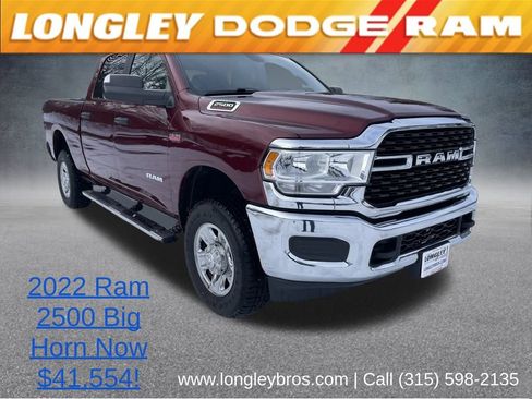 Used 2022 RAM 2500 Big Horn w/ Snow Chief Group image 1