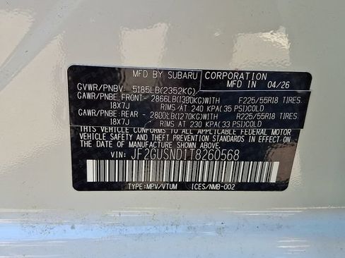 Certified 2026 Subaru Crosstrek 2.5i Limited AWD/4WD image 23