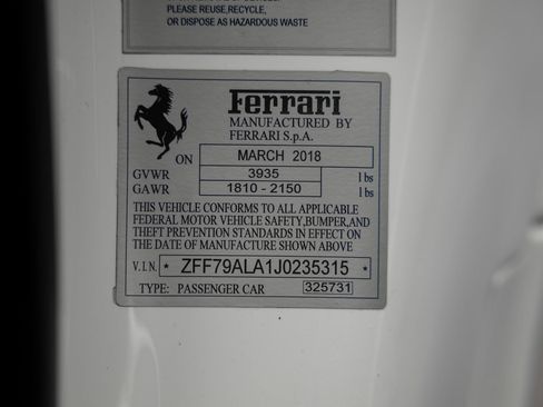 Used 2018 Ferrari 488 GTB RWD image 62