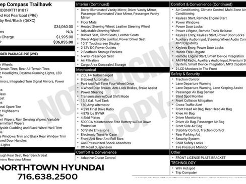 Used 2026 Jeep Compass Trailhawk AWD/4WD image 11