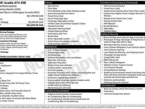Used 2025 GMC Acadia AT4 AWD/4WD image 22