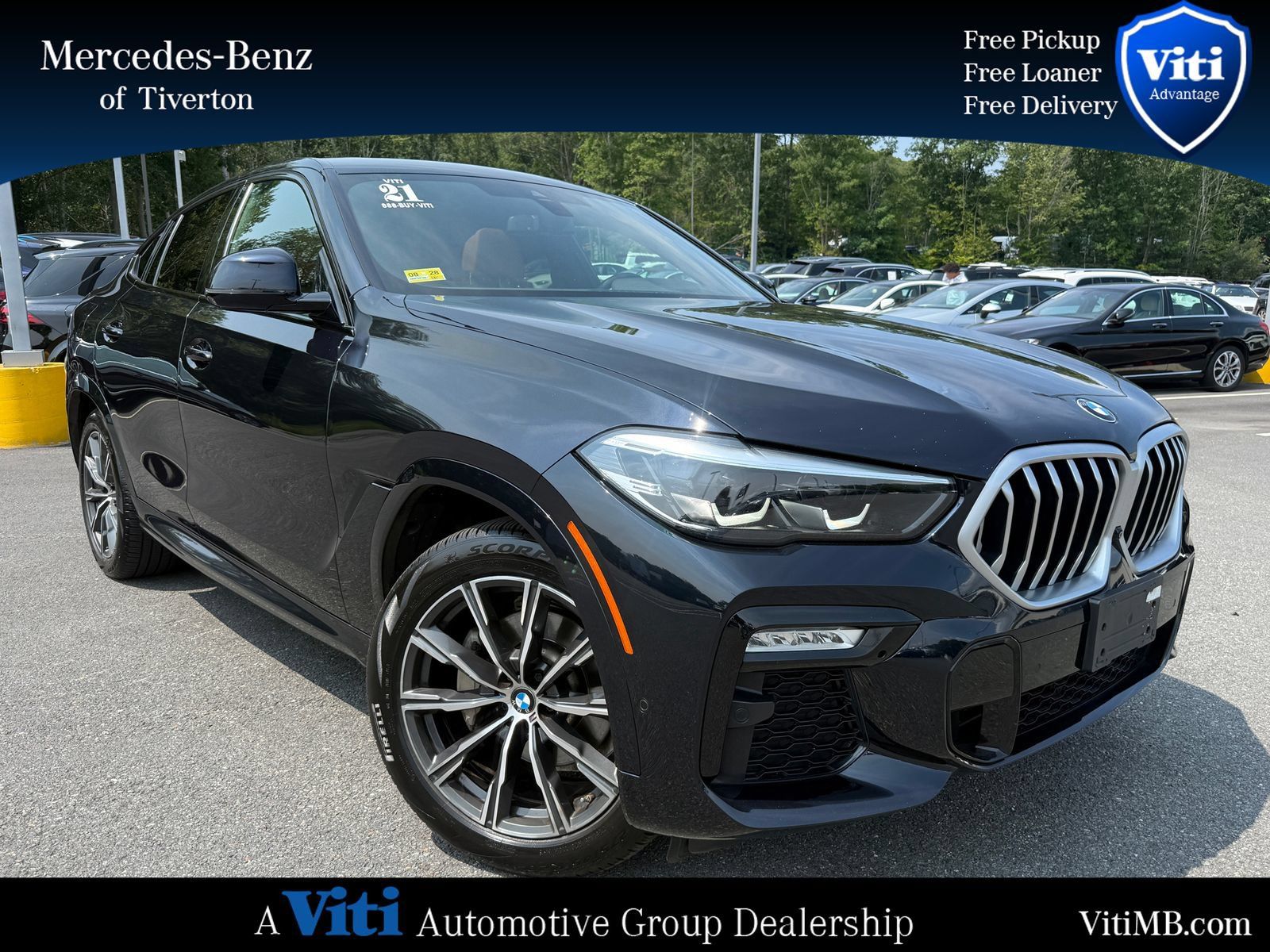 Used 2021 BMW X6 xDrive40i w/ M Sport Package AWD/4WD image 1