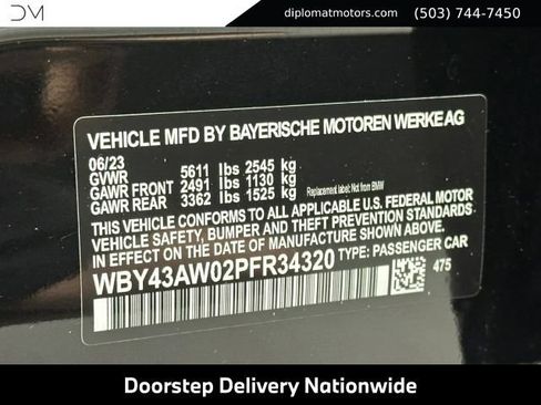 Used 2023 BMW i4 eDrive35 w/ Premium Package RWD image 50