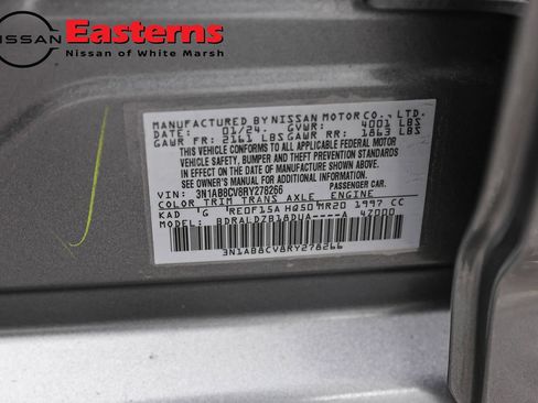 Used 2024 Nissan Sentra SV w/ Lighting Package FWD image 34