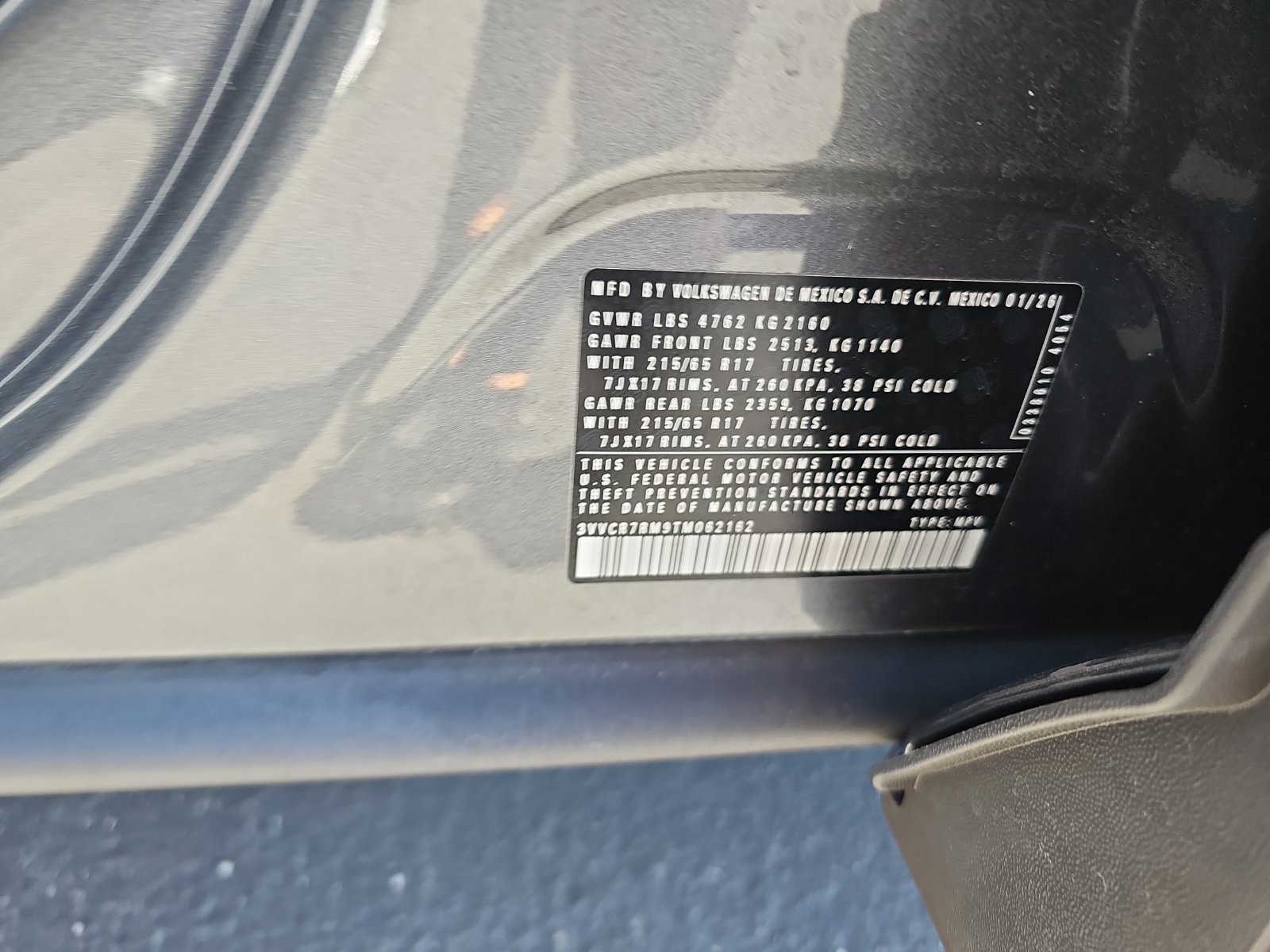 Used 2026 Volkswagen Tiguan S FWD image 9