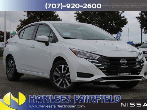 New 2025 Nissan Versa SV w/ Trunk Package FWD image 1