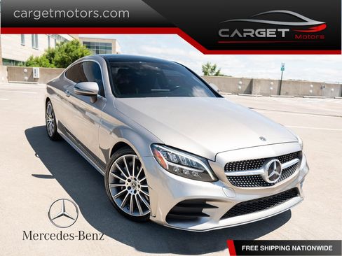 Used 2019 Mercedes-Benz C 300 Coupe w/ AMG Line image 1