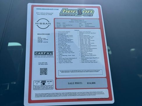 Certified 2024 Nissan Rogue SV FWD image 27