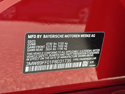 Certified 2023 BMW 330i xDrive Sedan w/ M Sport Package AWD/4WD image 19