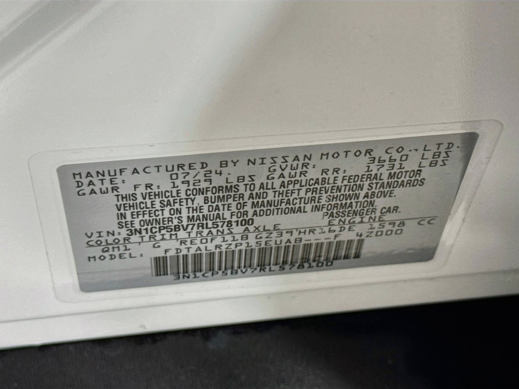 Used 2024 Nissan Kicks S FWD image 37