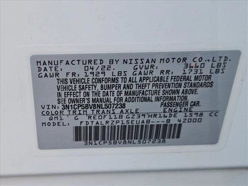 Used 2022 Nissan Kicks S FWD image 28