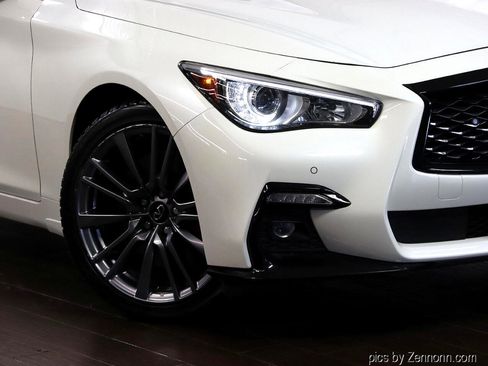 Used 2021 INFINITI Q50 Red Sport 400 w/ Proactive Package image 3