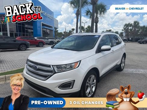 Used 2018 Ford Edge Titanium w/ Technology Package FWD image 1