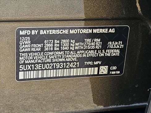 Used 2026 BMW X5 sDrive40i w/ Climate Comfort Package image 17