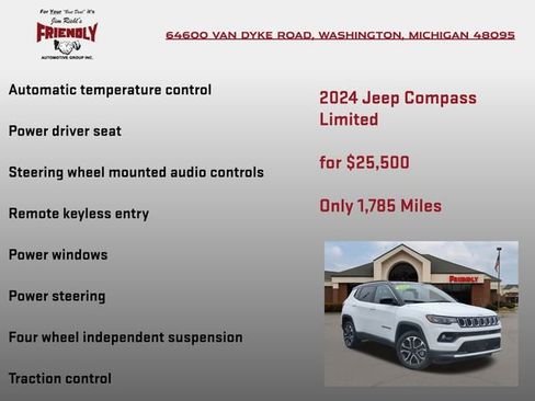 Used 2024 Jeep Compass Limited image 10