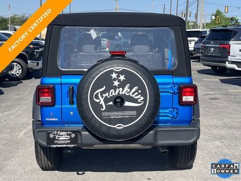 Certified 2024 Jeep Wrangler Sport AWD/4WD image 13