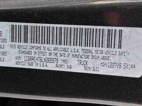 Used 2020 RAM 1500 Limited RWD image 53