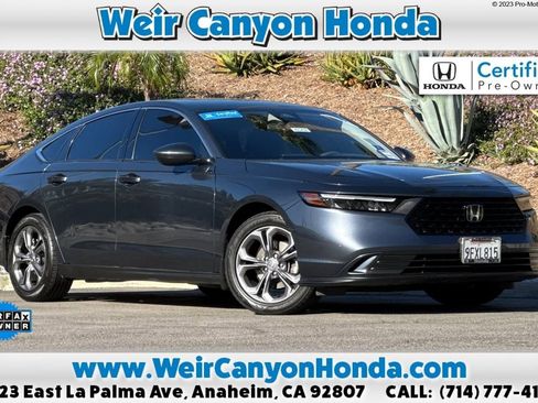 Certified 2023 Honda Accord EX image 1
