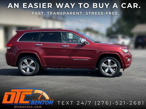 Used 2015 Jeep Grand Cherokee Overland w/ Advanced Technology Group AWD/4WD image 2