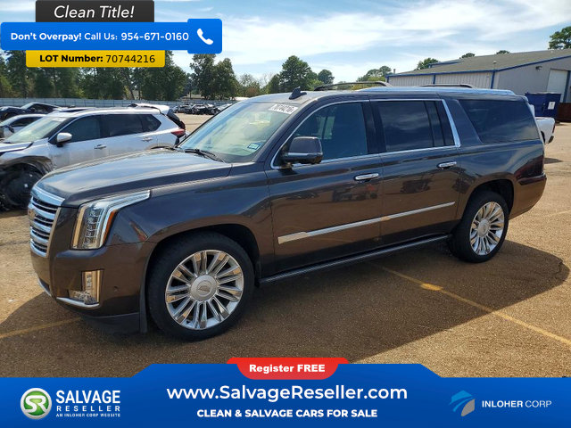 Used 2018 Cadillac Escalade ESV Platinum AWD/4WD image 1