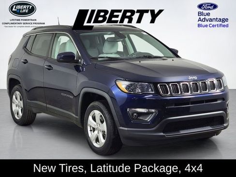 Used 2020 Jeep Compass Latitude w/ Cold Weather Group AWD/4WD image 1