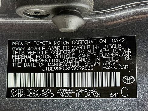 Used 2021 Toyota Prius XLE image 31