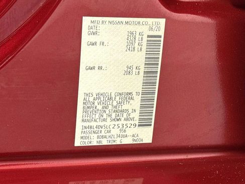 Used 2020 Nissan Altima 2.5 SV image 11