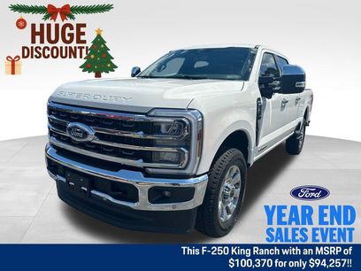 New 2025 Ford F250 King Ranch w/ Chrome Package