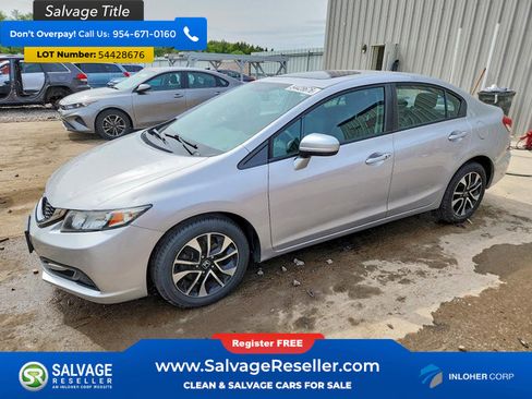 Used 2015 Honda Civic EX image 1