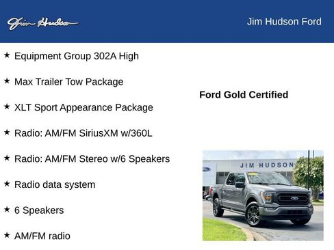 Used 2023 Ford F150 XLT w/ Equipment Group 302A High AWD/4WD image 12