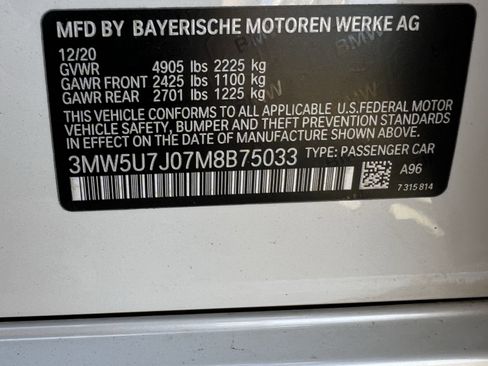 Used 2021 BMW M340i w/ Executive Package image 37