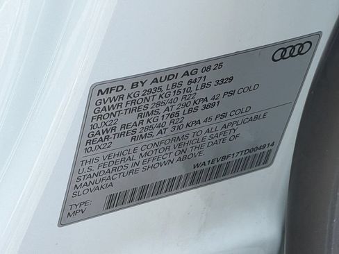 Certified 2026 Audi Q8 Premium Plus AWD/4WD image 9